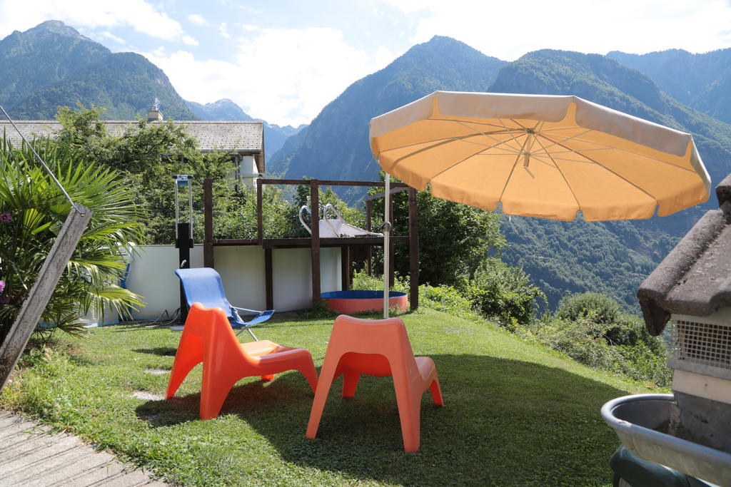 Rustico Apartment Verdabbio Bagian luar foto